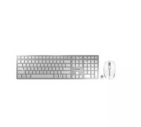 CHERRY DW 9100 SLIM. Connectivity technology: Wireless Device interface: RF Wireless + Bluetooth Keyboard layout: QWERTY Keyboard number of keys: 110 Recommended usage: Universal. Product colour: Silv