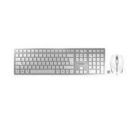 CHERRY DW 9100 SLIM Silver/White Wireless Keyboard+Mouse UK