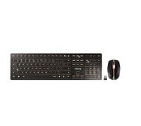 CHERRY DW 9100 SLIM, Wireless Desktop Set, EU Layout (QWERTY), Bluet (US IMPORT)