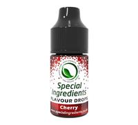 Cherry Flavour Drop 1 Litre Highly Concentrated Versatile Food Flavouring - Vegan, Non GMO, Gluten Free