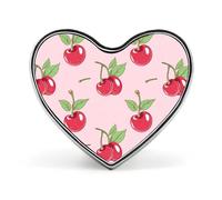 Cherry Fruit Heart Badge Funny Lapel Pins Personalized Button Brooch Pin for Clothing Bag Accessories