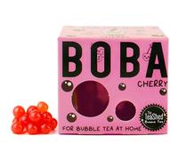 Cherry Fruit Juice Filled Popping Boba | Bursting Pearls for Bubble Tea and Dessert Toppings | 150g 3 Servings | Vegan | By THE TEASHED