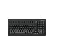 CHERRY G80-1800, Compact Mechanical Keyboard for Industrial Applications, German Layout (QWERTZ), Wired (USB & PS/2), MX BLACK Switches, Black