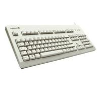 Cherry G80-3000 Black Switch Keyboard Corded Light Grey Usb/Ps2 Qwerty Uk. Keybo