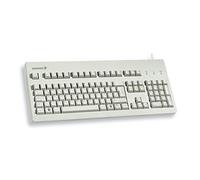 CHERRY G80-3000, British Layout, QWERTY Keyboard, Wired Keyboard, Mechanical Keyboard, MX BLUE SWITCHES, Light Gray