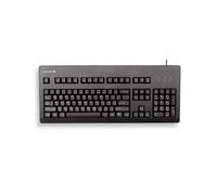 CHERRY G80-3000, Wired Mechanical Keyboard, EU Layout (QWERTY), USB-Connection, Robust, Programmable Keys, MX BLACK Switches, Black
