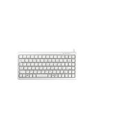 CHERRY G84-4100, Compact Mechanical Keyboard, UK Layout (QWERTY), With Windows Keys, Wired (USB & PS/2), ML Switches, Light Grey