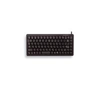 CHERRY G84-4100, Compact Mechanical Keyboard, Pan-Nordic Layout (QWERTY), With Windows Keys, Wired (USB & PS/2), ML Switches, Black