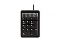 CHERRY G84-4700, Programmable Keypad, French Layout with Numeric Keypad, Wired (USB-Connection), Plug & Play, Mechanical ML Switches, Black