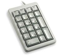 CHERRY G84-4700, Programmable Keypad, French Layout with Numeric Keypad, Wired (USB-Connection), Plug & Play, Mechanical ML Switches, Grey