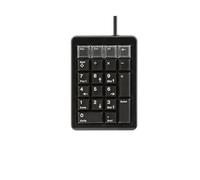 CHERRY G84-4700, Programmable Keypad, Spanish Layout with Numeric Keypad, Wired (USB-Connection), Plug & Play, Mechanical ML Switches, Black