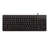 Cherry G84-5200LCMEU-2 - CORDED SMALL FLAT AND EXTREMELY ROBUST COMPACT KEYBOARD. EU LAYOUT. BLACK. USB