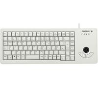 CHERRY G84-5400 XS, Compact Keyboard with Trackball, EU Layout (QWERTY), Wired