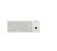 Cherry G84-5400LUMDE-0 Track Ball Compact Keyboard - Light Grey