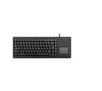 CHERRY G84-5500 XS, Compact Keyboard with Touchpad, German Layout (QWERTZ), Wired (USB-A port), Mechanical CHERRY ML Switches, Black