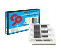 Cherry GDPR Compliant Confidential Visitor Sign in for Track and Trace Duplicate Book A4 50 Sets with Binder **Plus 5 Additional Refill Packs**