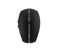 CHERRY GENTIX BT, Wireless Bluetooth Mouse, Multi-Device Function for up to 3 Devices, Switchable Resolution (1000/2000 dpi), Battery-Operated, Black