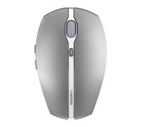 CHERRY GENTIX BT Ambidextrous Mouse, Silver, Wireless, Optical, Omron Switches,