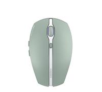 CHERRY GENTIX BT, Wireless Bluetooth Mouse, Multi-Device Function for up to 3 Devices, Switchable Resolution (1000/2000 dpi), Battery-Operated, Agave Green