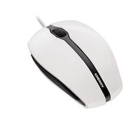 CHERRY Gentix Corded Mouse, 1000dpi, Optical Sensor, 3 Buttons, White, USB