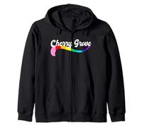 Cherry Grove Fire Island Gay Pride homo pride NYC queer love Zip Hoodie