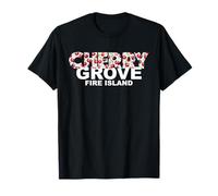 Cherry Grove Fire Island LGBTQ Paradise Gay Pride Queer Vaca T-Shirt