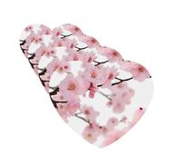 Cherry Japanese Cherry Blossom Car Air Freshener Cards for Women Men 4 Pack Cute Car Accessories Long Lasting Scent Car Diffuser Hanging Auto Aromatherapy Tablets Car Fresheners Gifts
