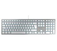 CHERRY JK-1620GB-1 KEYBOARD, USB-C, SLIM, MAC, WHITE