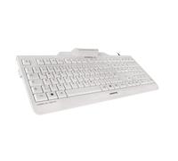 CHERRY KC 1000 SC keyboard Office USB AZERTY French Grey