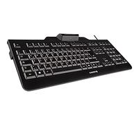 Cherry KC 1000, Smartcard TAA Compliant USB Keyboard (JK-A0104EU-2),Black