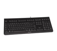 CHERRY KC 1000 Corded Keyboard, Black, USB (QWERTY - UK)
