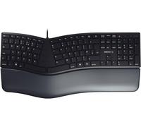 CHERRY KC 4500 ERGO, Ergonomic Keyboards, UK Layout (QWERTY), Wired, Padded Pal