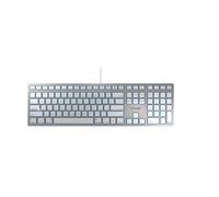 CHERRY KC 6000 SLIM FOR MAC keyboard Office USB QWERTY Nordic Silver