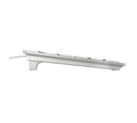 Cherry KC6000 Wired Mac Slim Keyboard Silver Ref