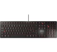 CHERRY KC 6000 SLIM, Ultra-Flat Design Keyboard, UK Layout (QWERTY), Wired (USB