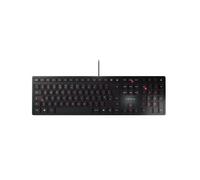 Cherry KC 6000 Slim Ultra Flat Wired Keyboard Black JK-1600GB-2