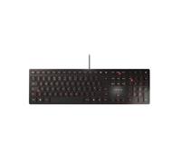 Cherry KC 6000 Slim Ultra Flat Wired Keyboard Black JK-1600GB-2