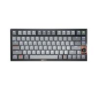 Cherry KW 300 MX Black Mechanical Keyboard | Compact hot-swappable | Sound-Proofed housing | Multi Connection | MX2A Silent Red Switches