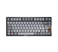 CHERRY KW 300 MX, Compact Mechanical Hot-Swap Keyboard, German Layout (QWERTZ), White Illumination, Windows & Mac Layout, MX2A SILENT RED Switches, Black
