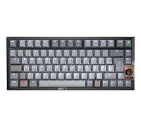CHERRY KW 300 MX, Compact Mechanical Hot-Swap Keyboard, German Layout (QWERTZ), White Illumination, Windows & Mac Layout, MX2A BROWN Switches, Black