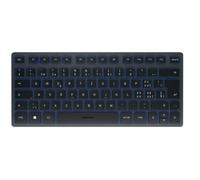 CHERRY KW 7100 MINI BT keyboard Universal Bluetooth QWERTZ Swiss Blue