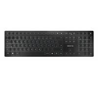 CHERRY KW 9100 SLIM keyboard Universal RF Wireless + Bluetooth QWERTY Portuguese Black, Grey