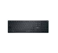 CHERRY KW X ULP keyboard Universal USB + RF Wireless + Bluetooth AZERTY French Black