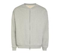 Cherry Los Angeles Gecko Embroidered Zip-through Cotton-blend Sweatshirt - Grey - M
