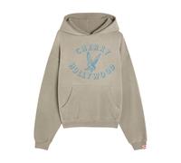Cherry Los Angeles Motors Hooded Cotton Sweatshirt - Grey - L