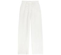 Cherry Los Angeles Wide-leg Linen Beach Trousers - Ivory - L
