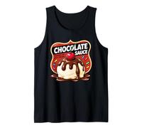 Cherry Lover Sweet Treats Chocolate Sauce Ice Cream Tank Top