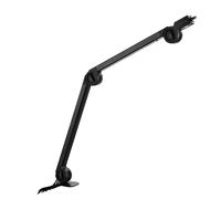 CHERRY MA 6.0 UNI USB, Universal Microphone Arm with USB Hub, 3/8” Thread (3/8 to 5/8” Threaded Adapter + 4 Connection Cables incl.), Stable, Black