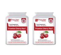 Cherry Max+ 2100mg (Pack of 2) 90 Vegan Capsules High Strength I Made in The UK