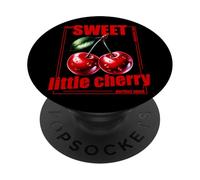 Cherry Motif Fruit Cherry Cheeky & Sweet Funny PopSockets Adhesive PopGrip